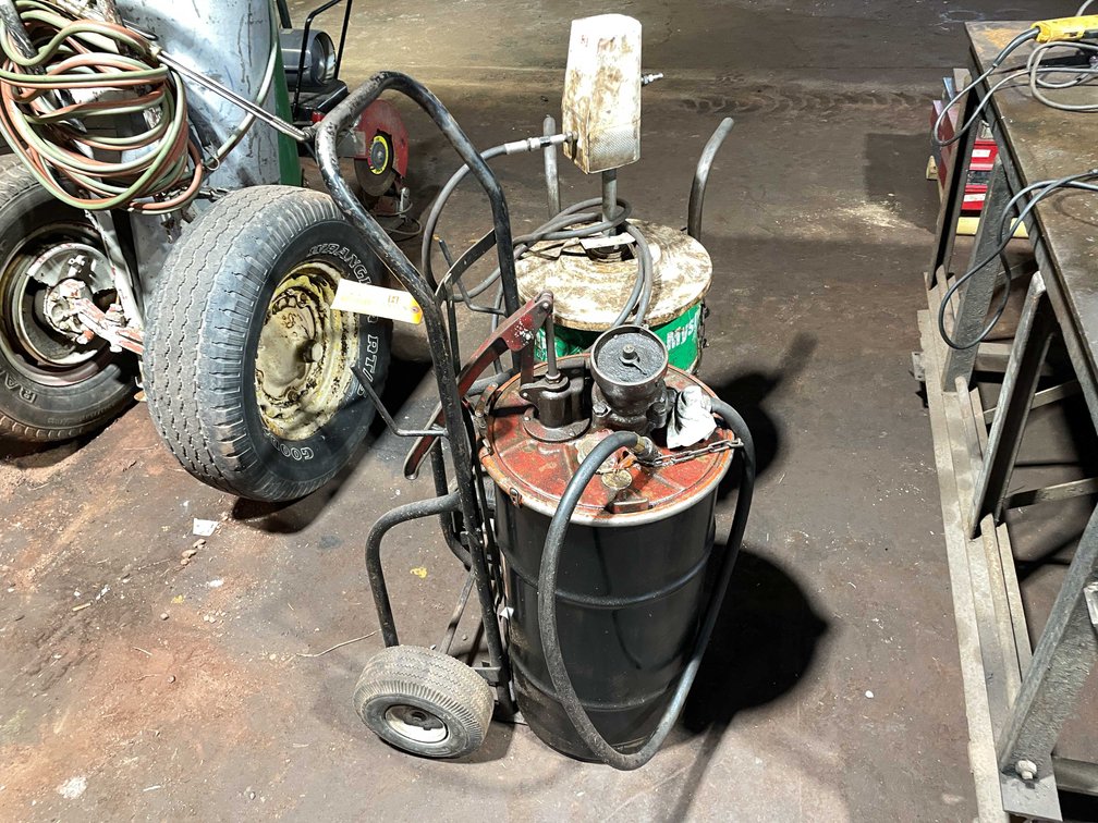 (2) Grease Barrels