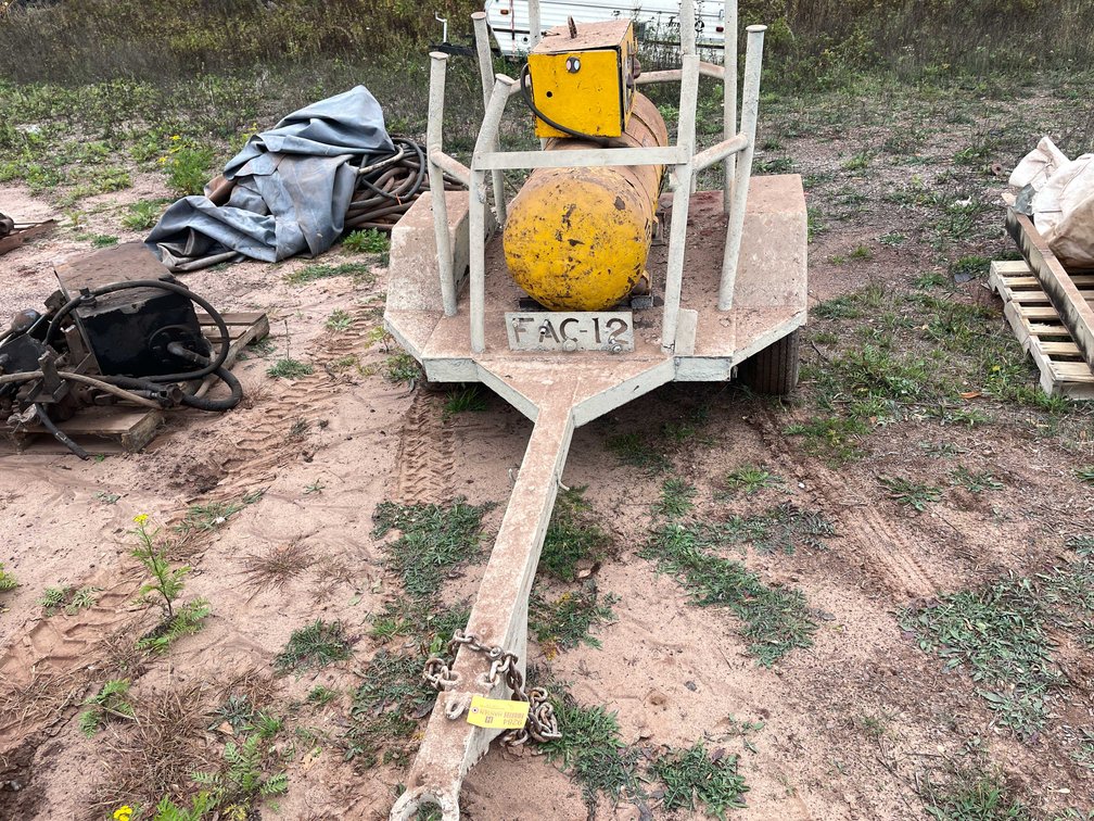 Lincoln Arc Welder on Trailer