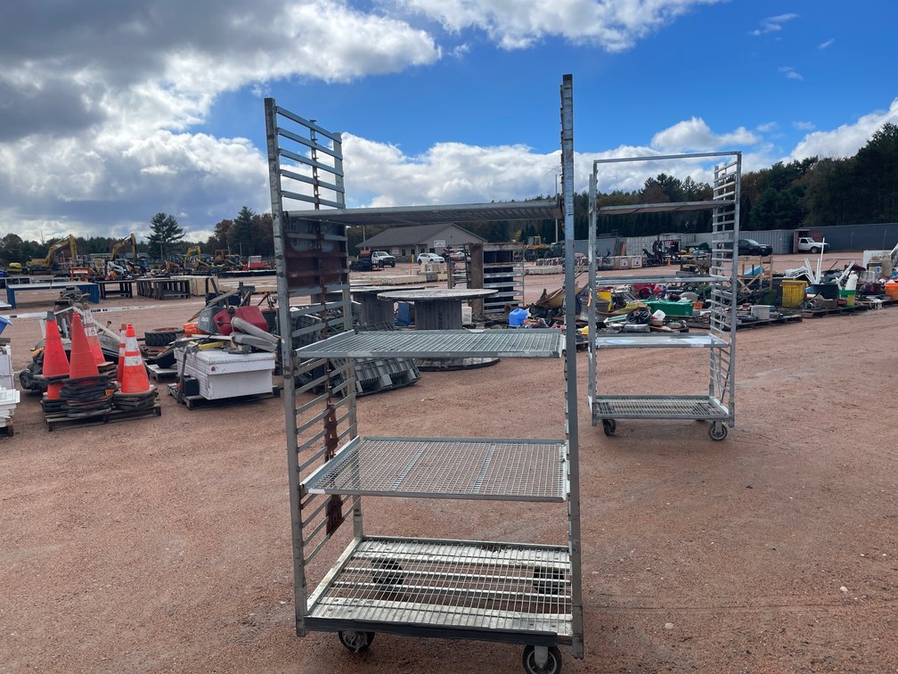 Aluminum Rack on Wheels