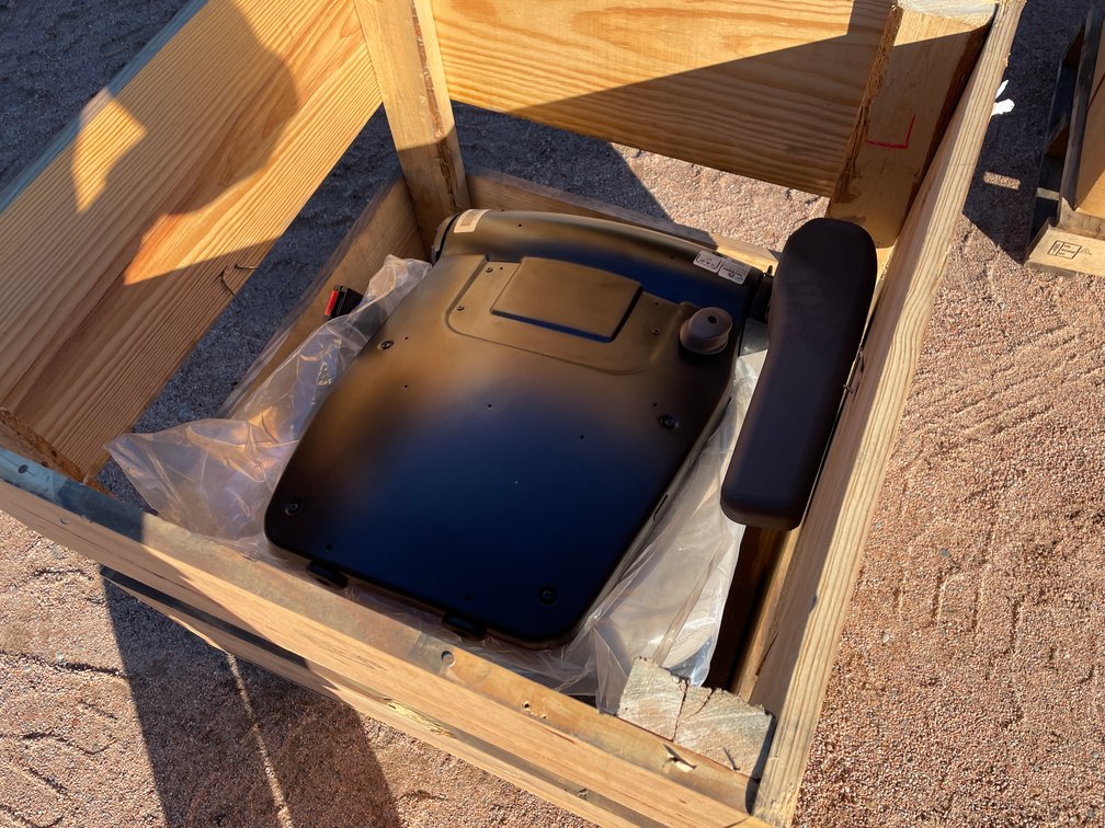 New Grammer All-Weather Highback Equipment Seat