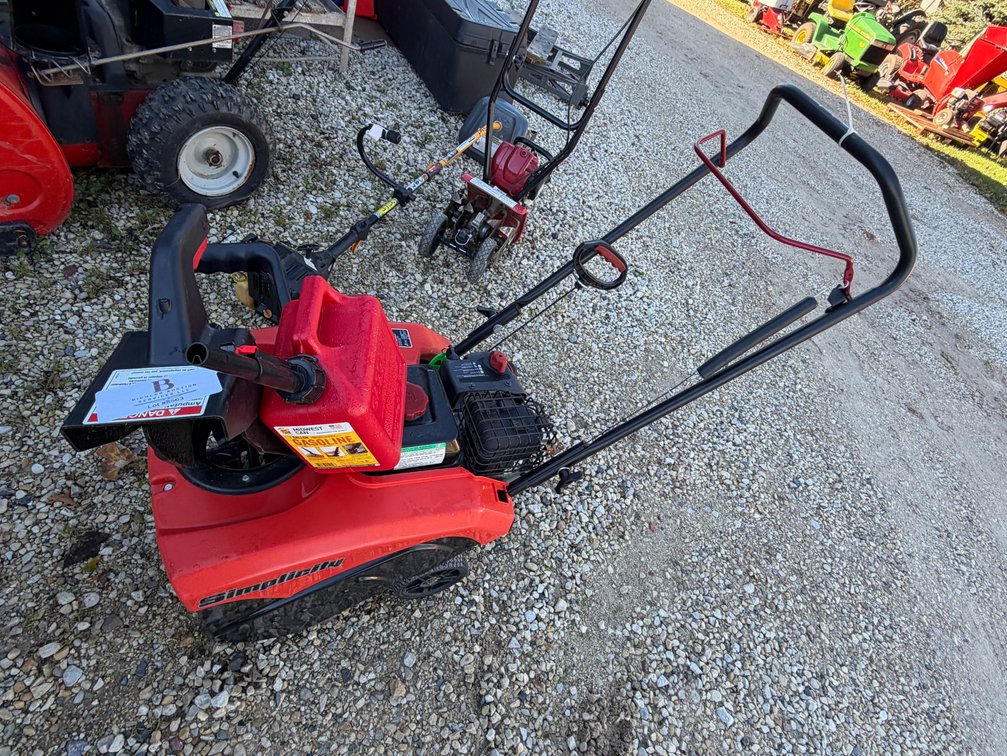 Simplicity 819 Snowblower
