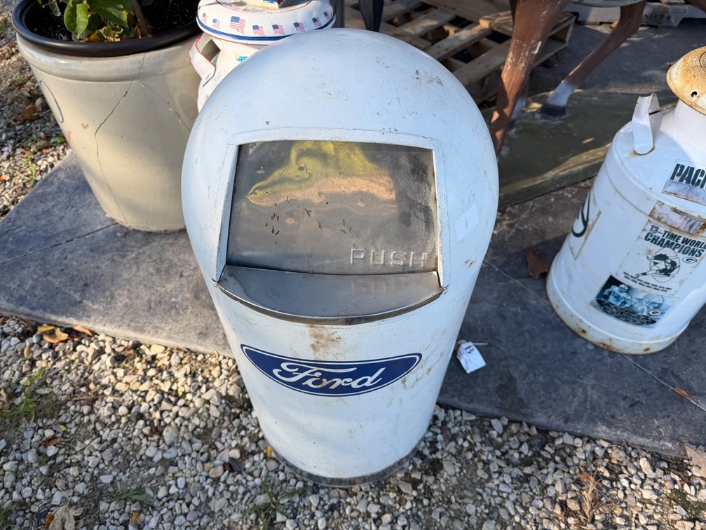 Ford Garage Waste Can