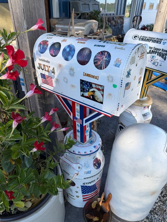 4th of July Mailbox