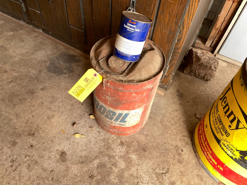 (2) Vintage Oil Cans