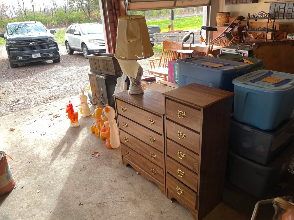 (2) Wooden Dressers