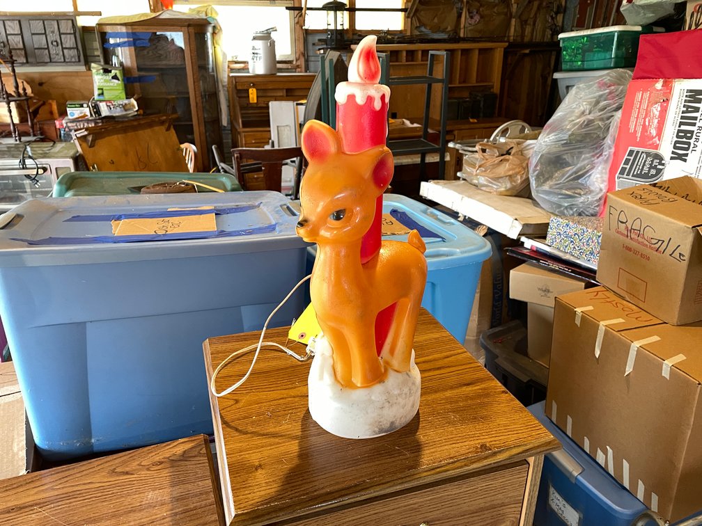 Blow Mold Deer