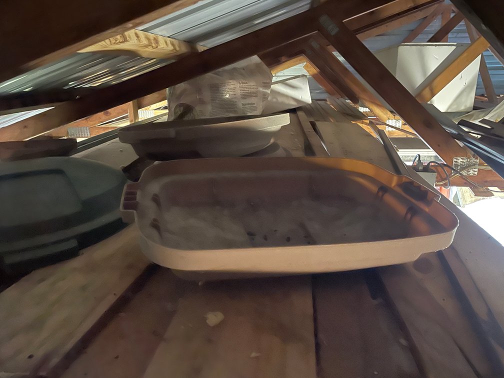 Contents of Rafters in Garage