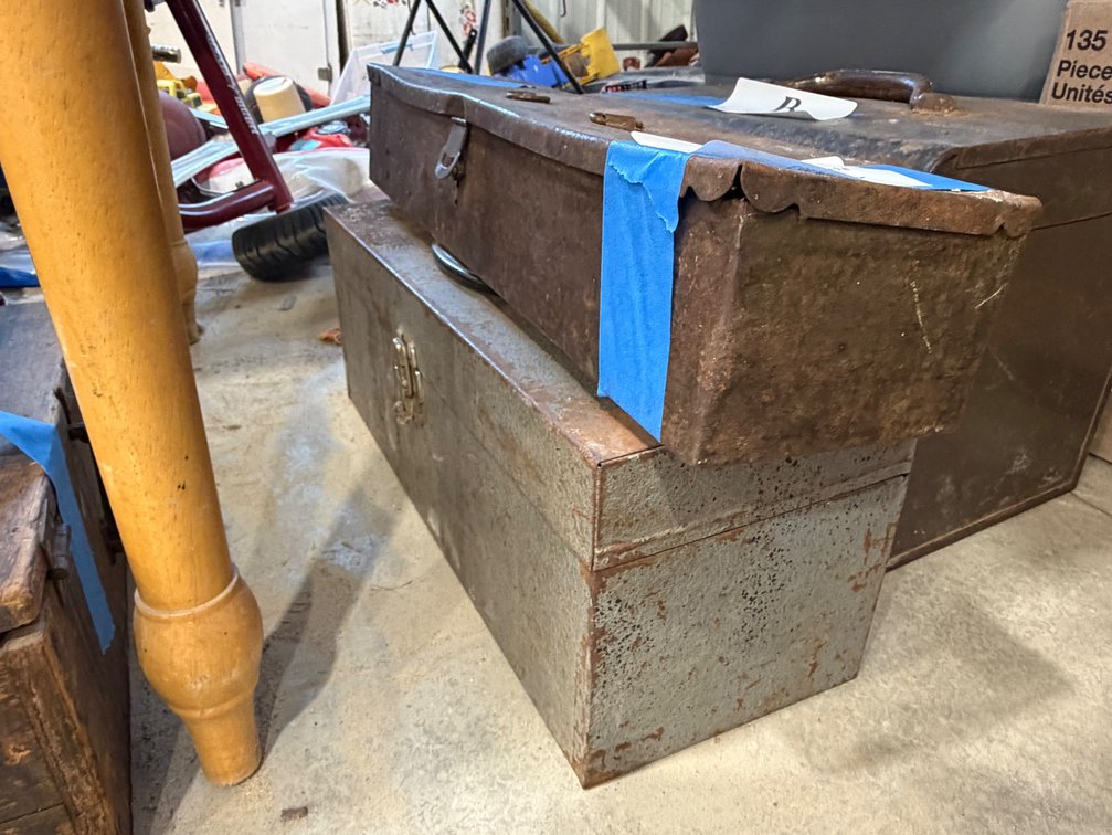 Metal Tool Boxes With Contents