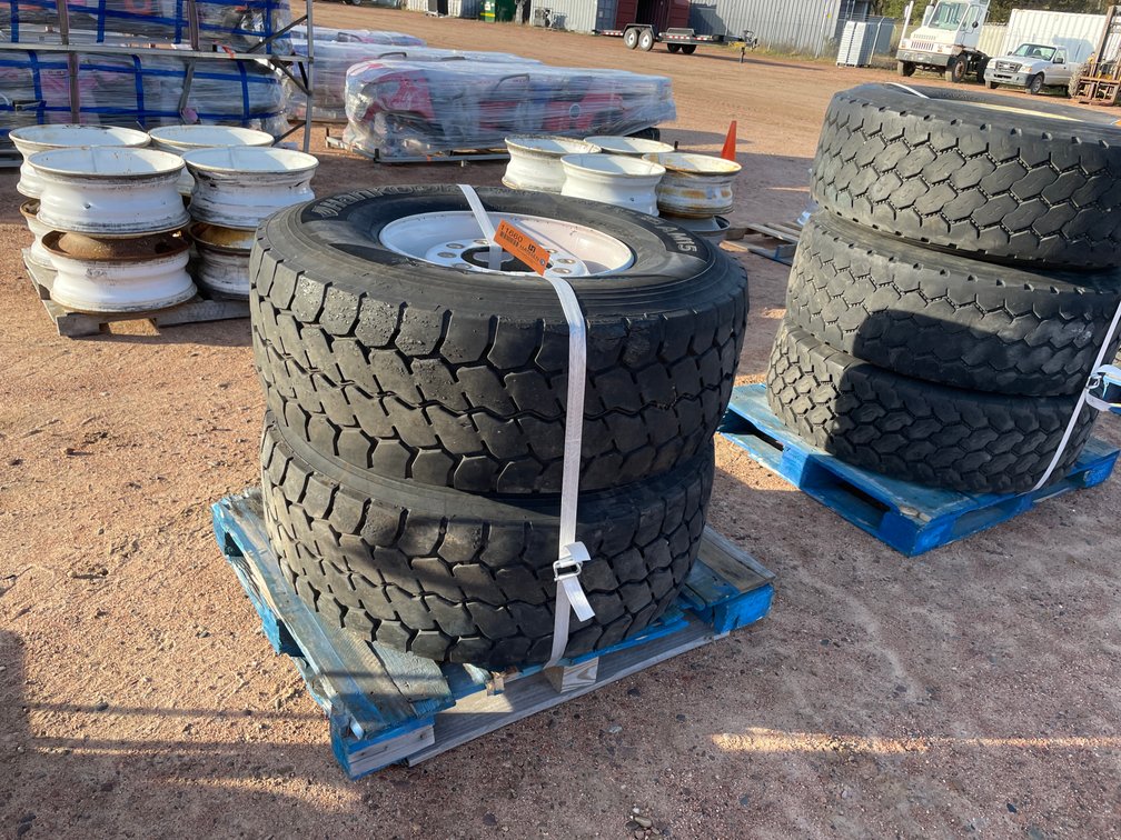 Tires on Steel Rims