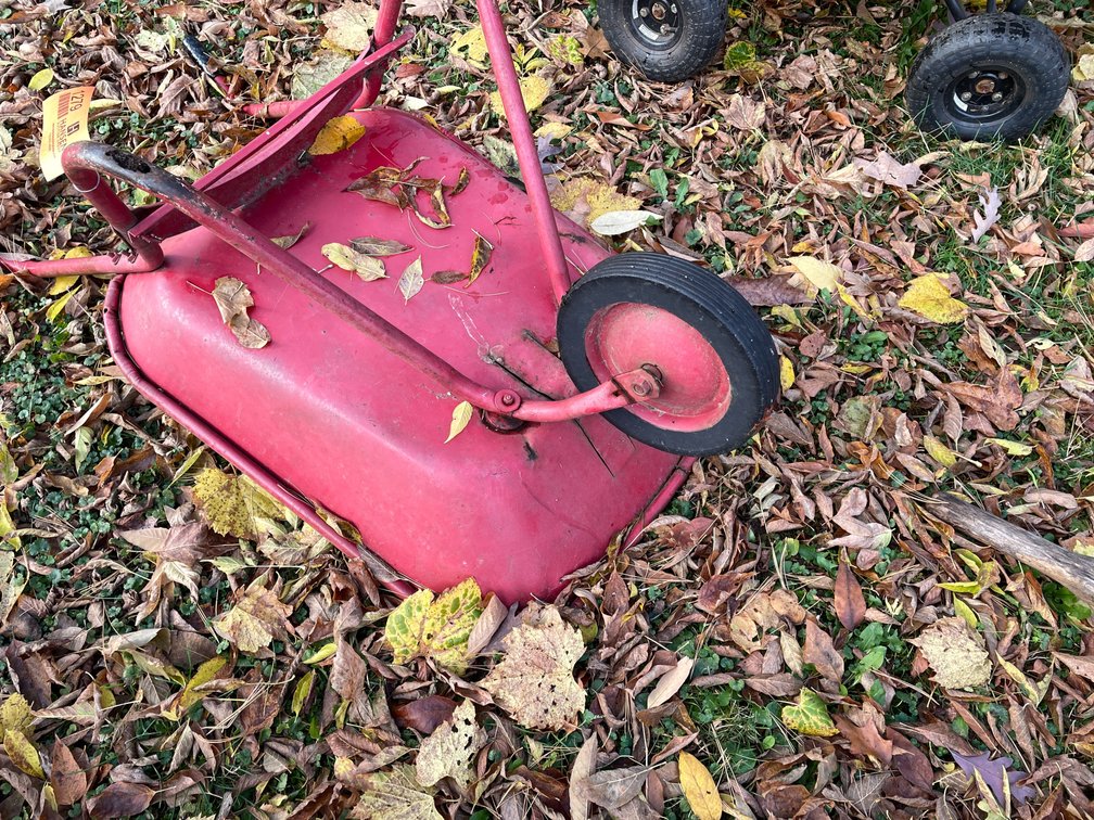 All Metal Wheelbarrow