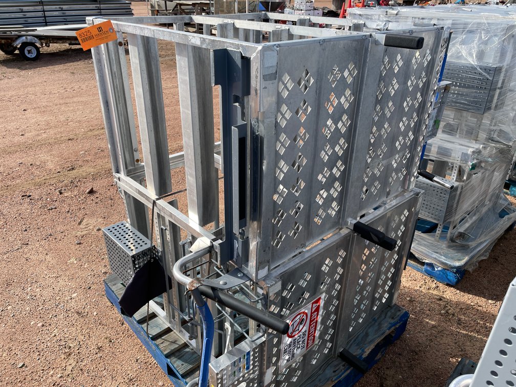 (2) Metal Carts on Wheels