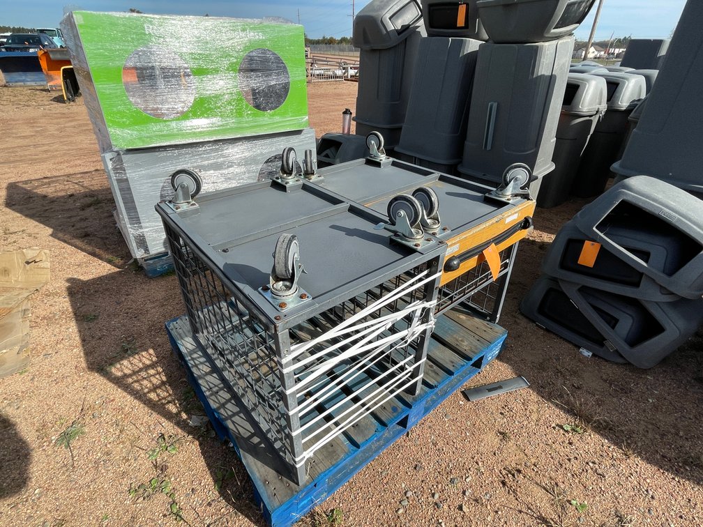 (2) Steel Carts