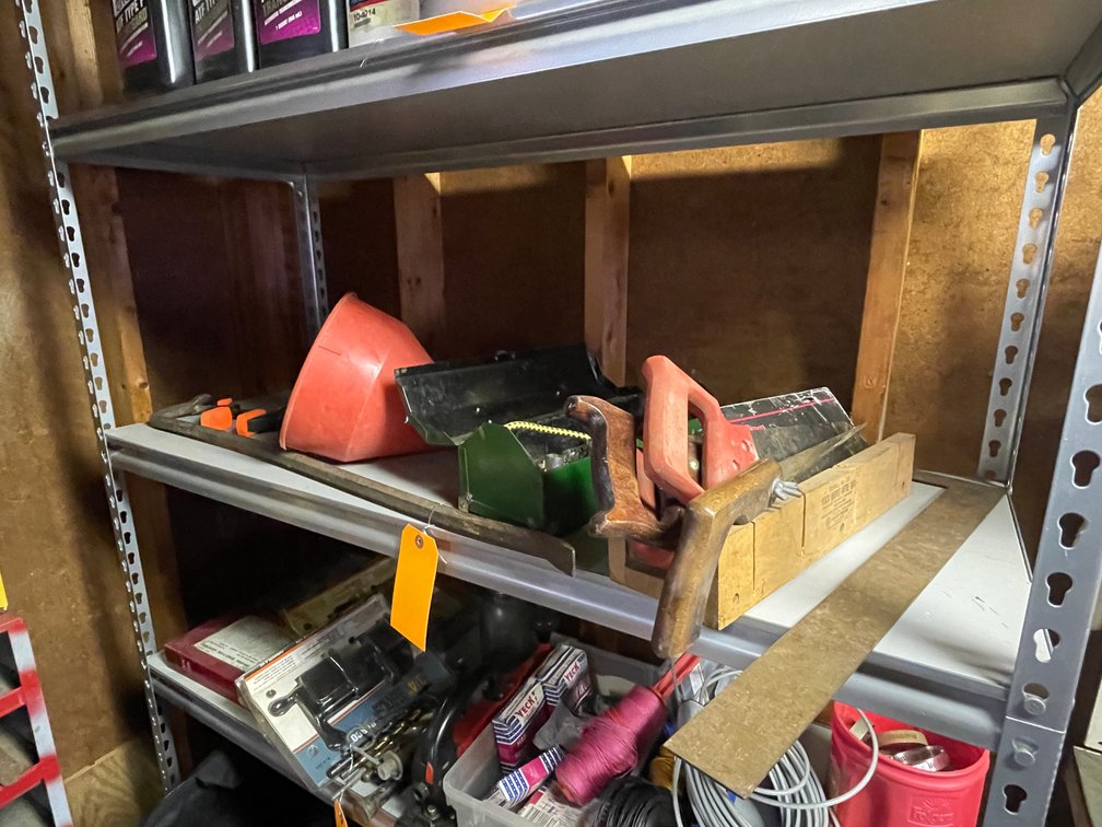 Shelf of Shop Tools