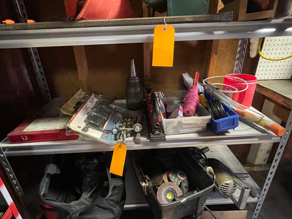 Shelf of Shop Tools