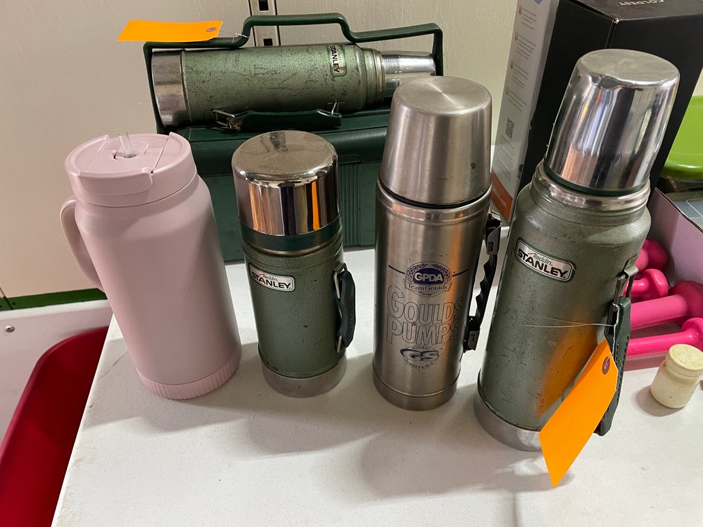 (2) Stanley Thermoses and More