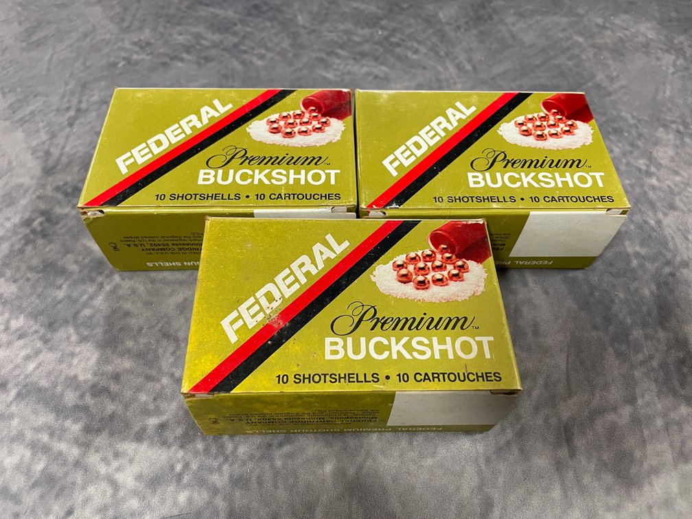 Federal Buckshot 12 Ga. Ammo