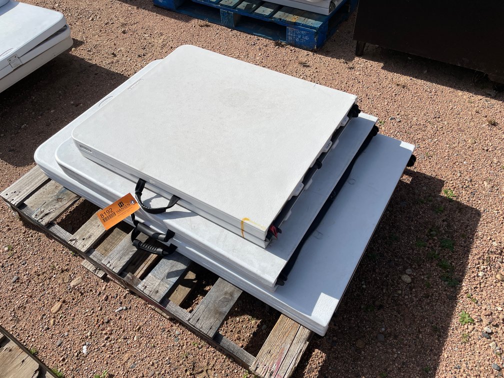 (3) Poly Folding Tables
