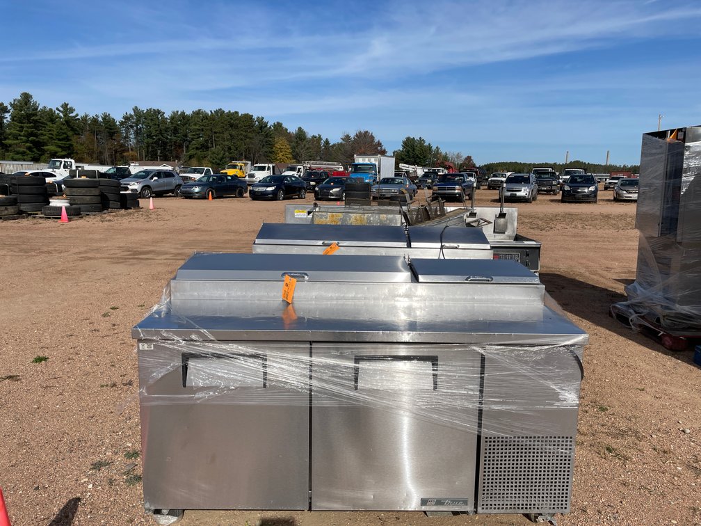 True Commercial Food Prep Stainless Steel Unit