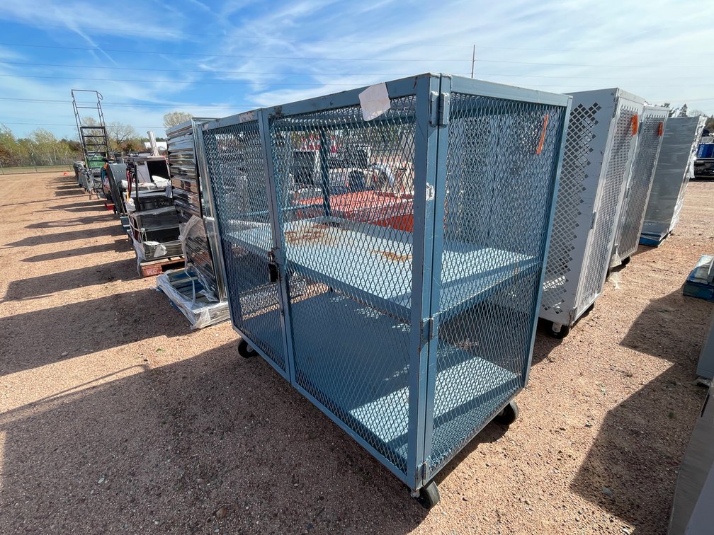 Rolling Steel Storage Container