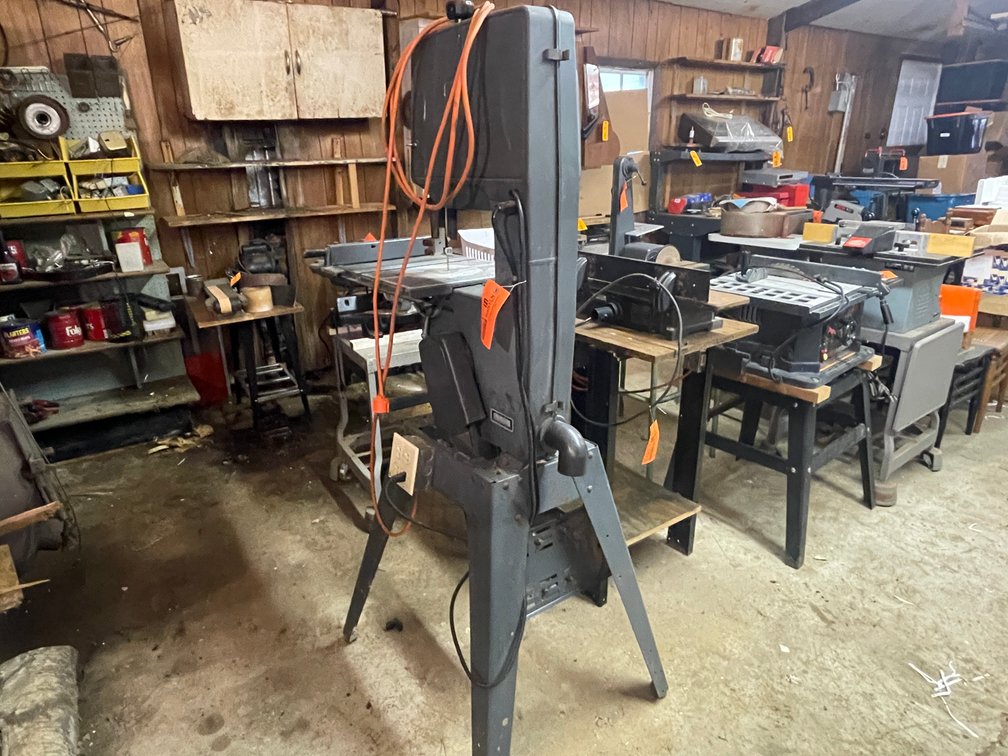 Sears Craftsman 12" Belt Drive Band Saw-Sander on Stand