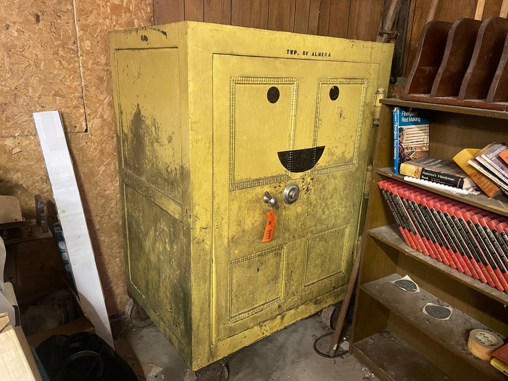 Antique Diebold Town of Almena Safe