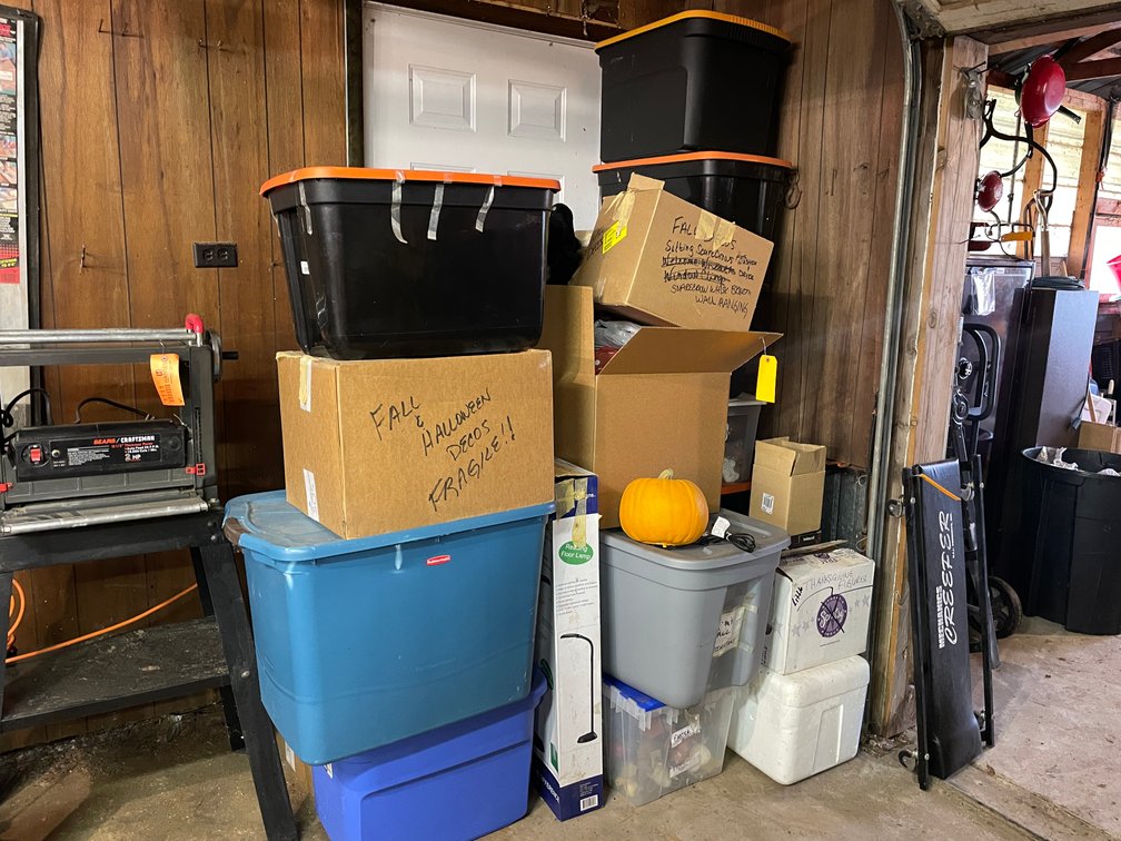 LARGE Lot of Fall Decorations