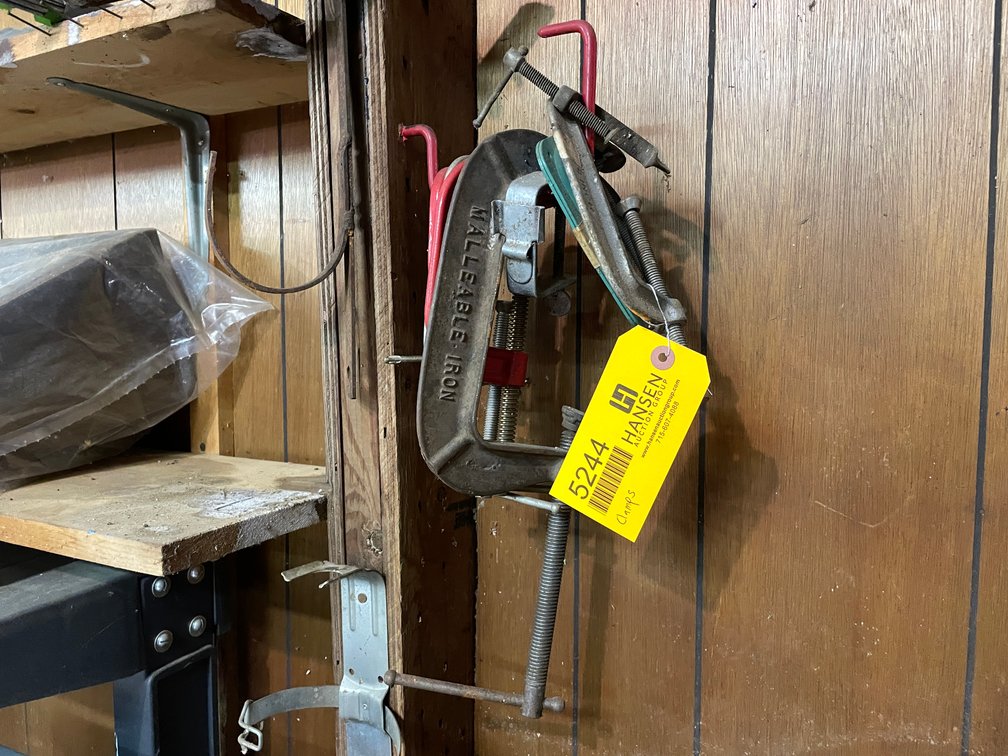 (8) C-Clamps