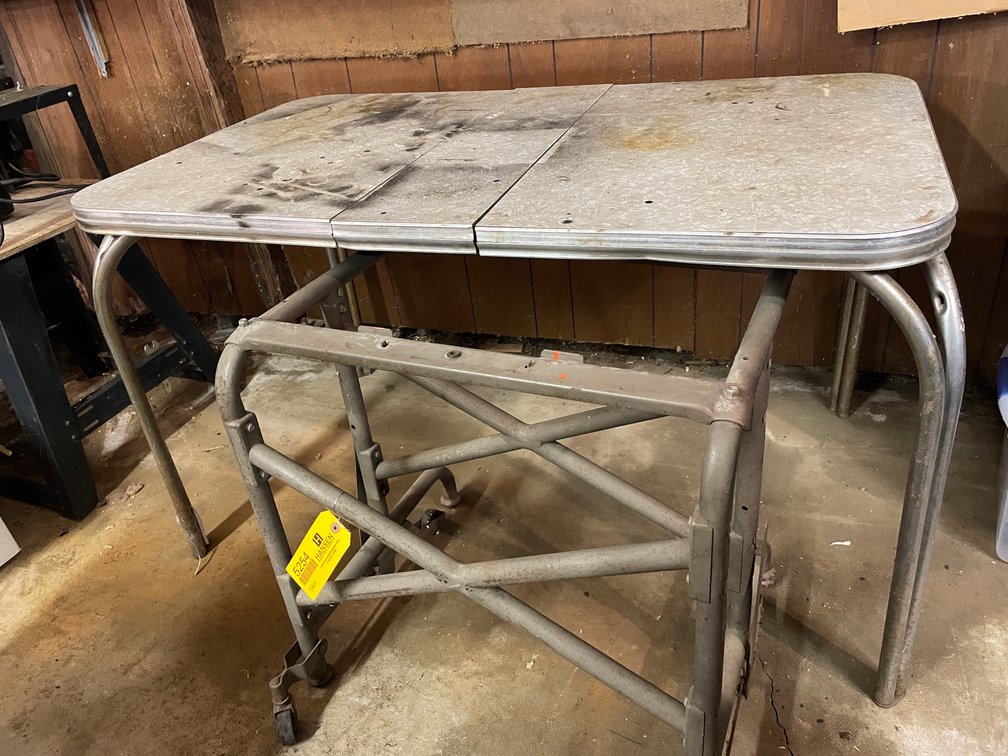 Metal Rolling Power Tool Stand and Folding Table