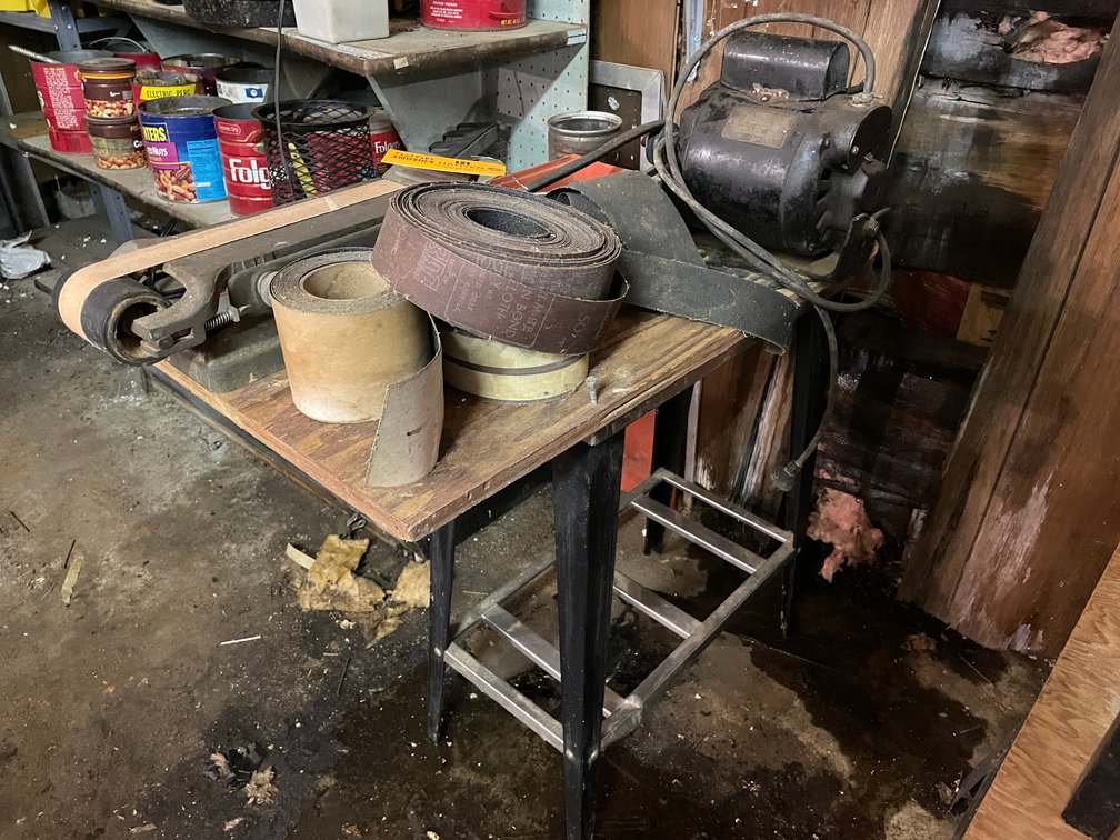 Table Mounted Belt Sander