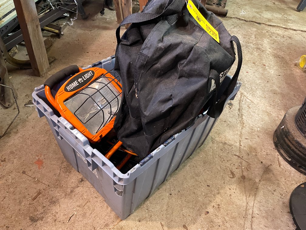 (2) Halogen Work Lights