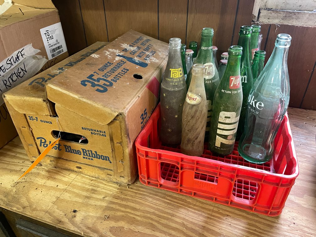 Assortment of Vintage Bottles