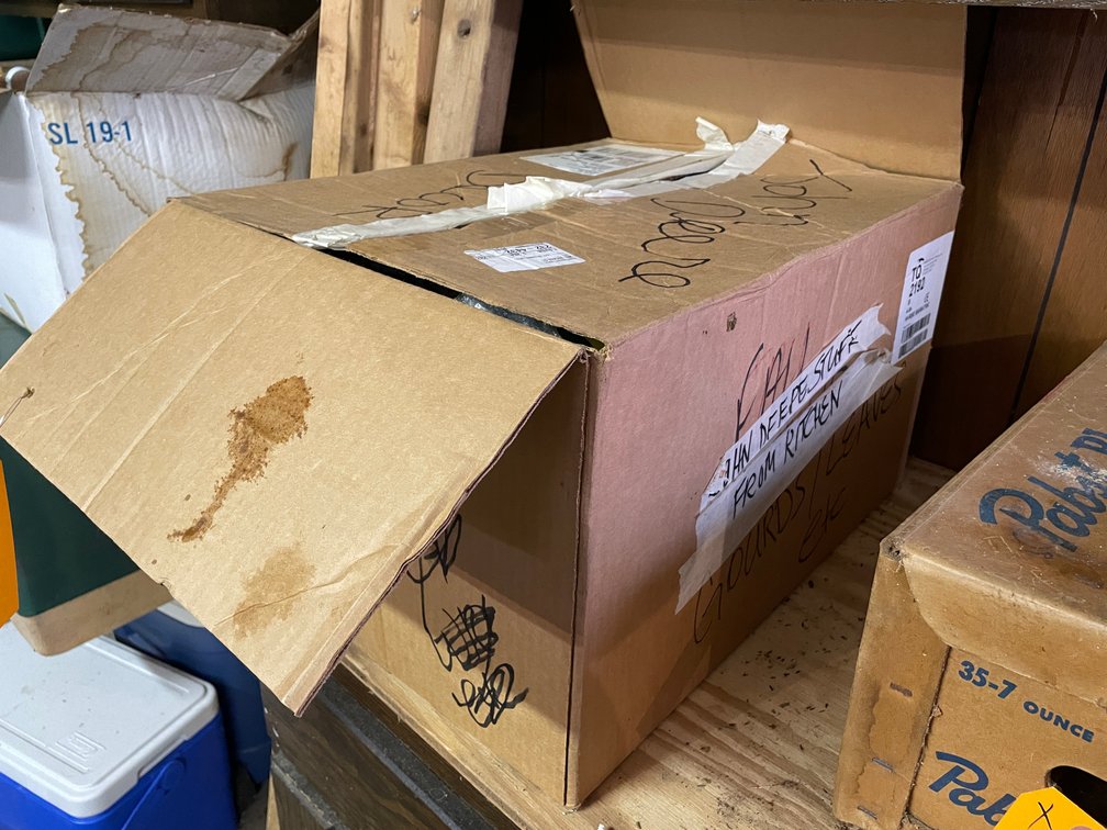 Box of John Deere Home Decorations