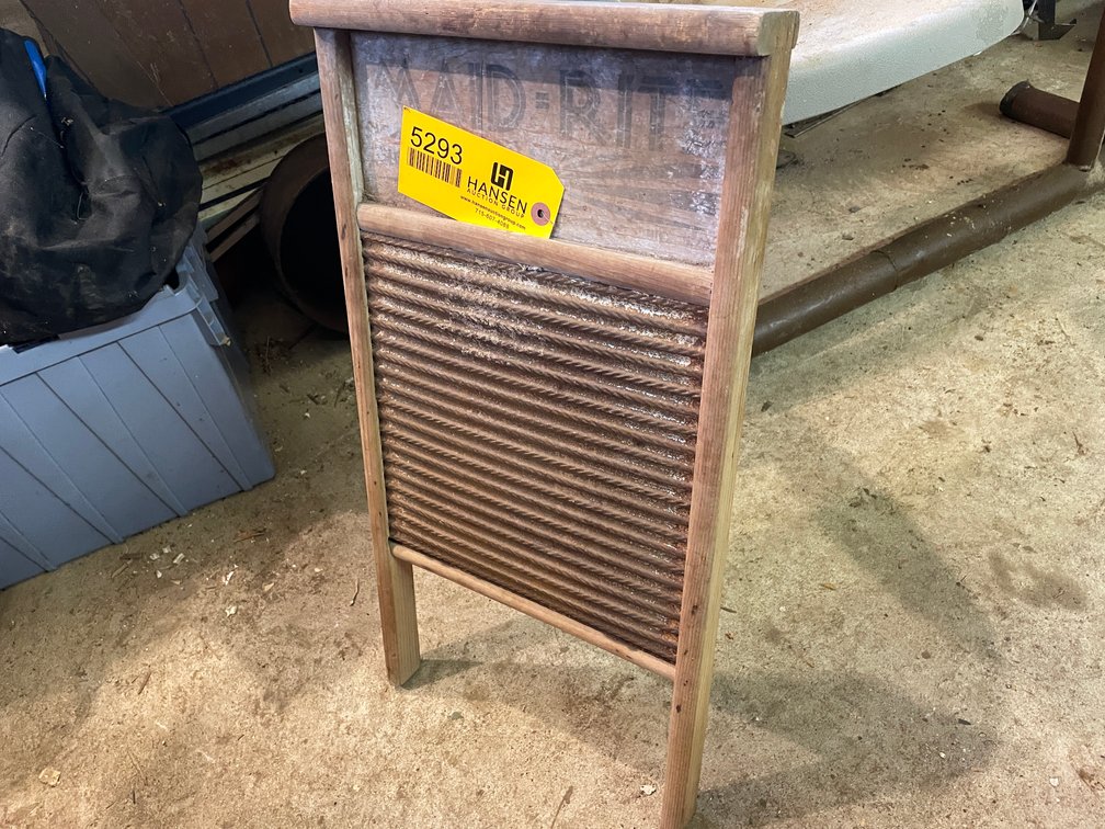 Maid-Rite Washboard
