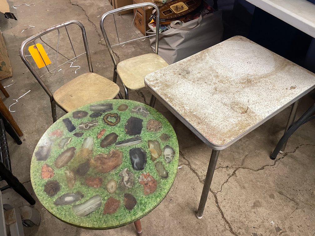 (2) Kids Tables and (2) Chairs