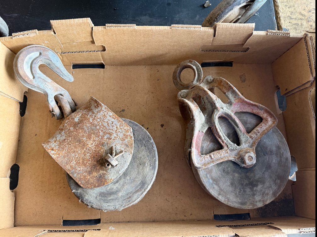 antique Pulleys