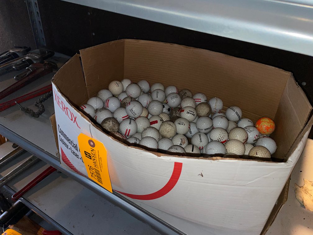 Partial Box of Golf Balls