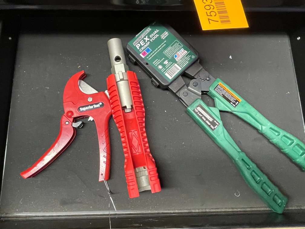 (3) Plumbing Tools