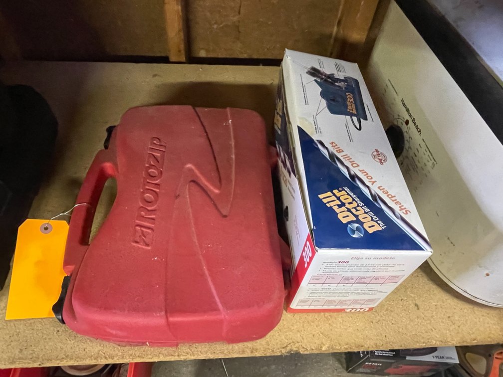 Rotozip and Drill Doctor Drill Bit Sharpener