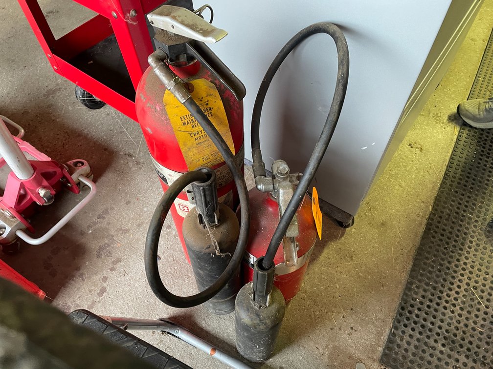 (2) Fire Extinguishers