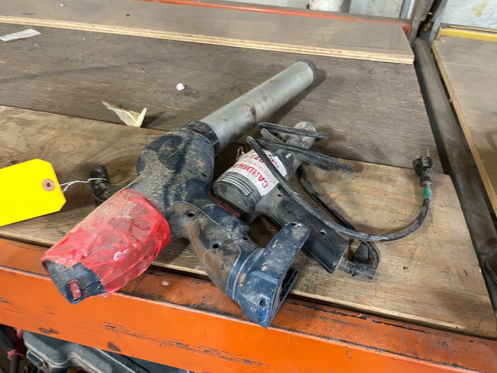 Heat Gun and Bosch Caulk Gun (PR7)