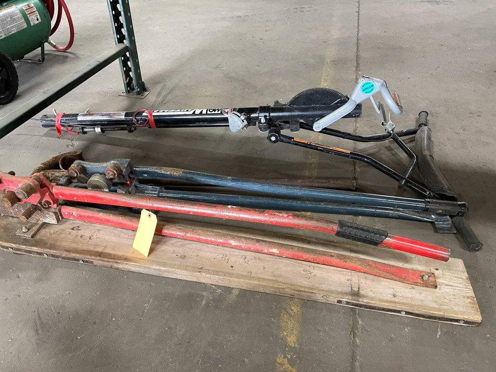 Rebar Benders, Conduit Bender and Power Trowel Handle (PR20)