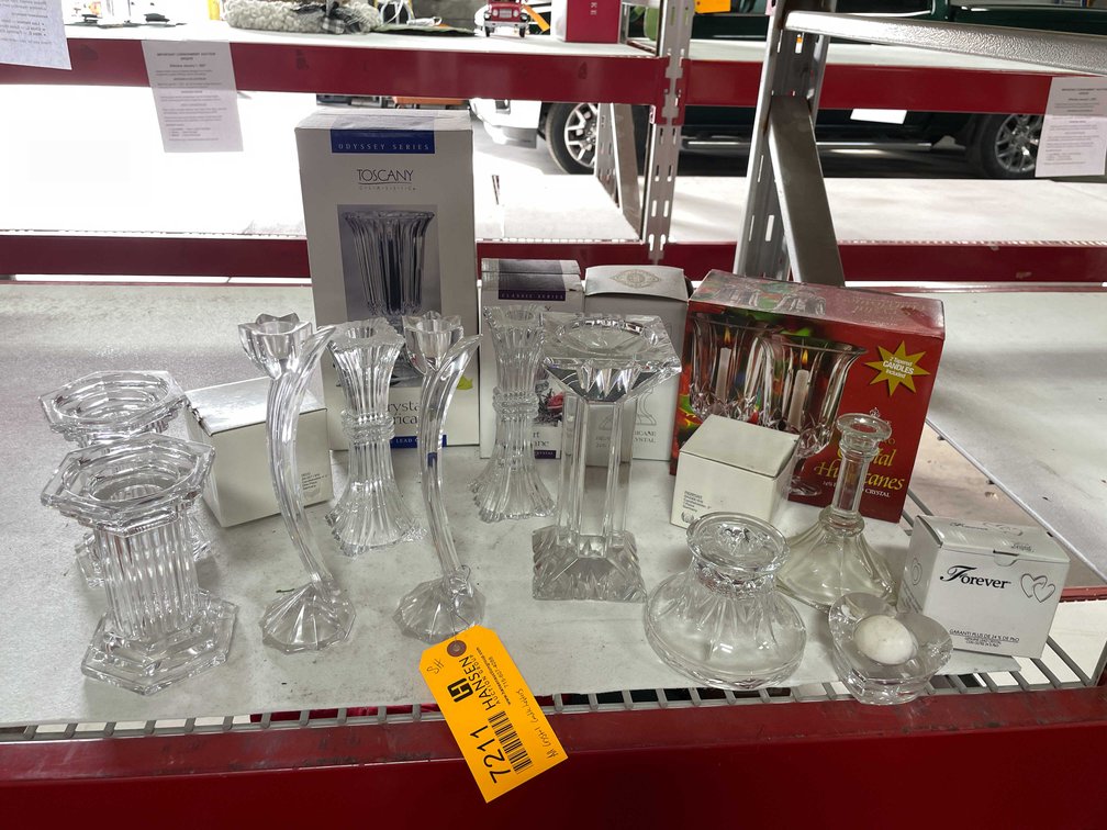Crystal Candle Holders (T3)