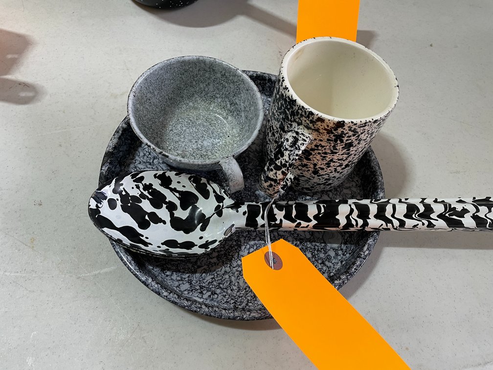 Set of Enamel Cookware