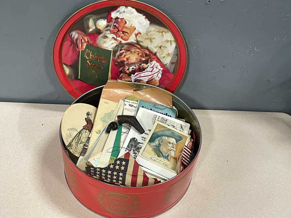 Vintage Ephemera Tin (T4)