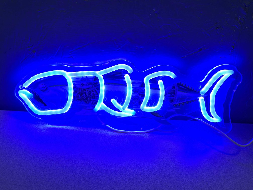 Fish That Ate a Human LED Neon Style Light (T5)