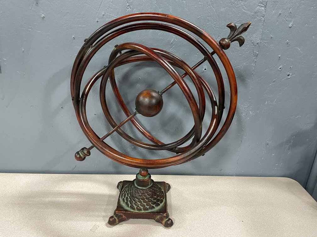 Metal Nautical Armillary Astrolabe (T5)