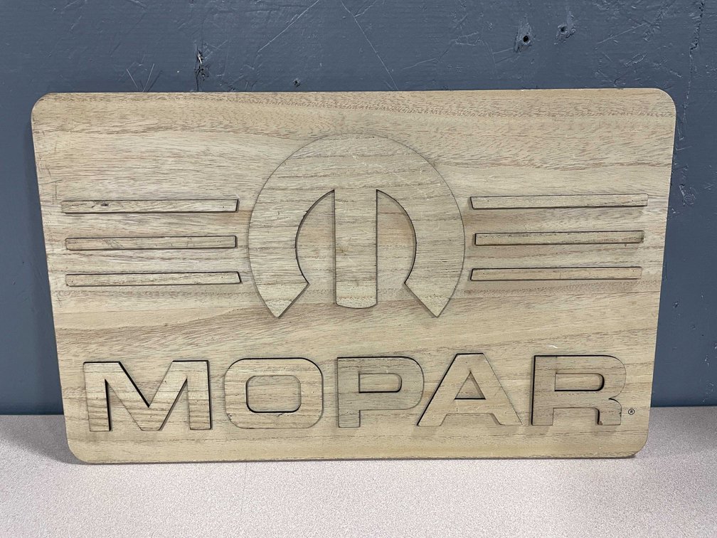 Mopar Wooden Wall Sign (T5)