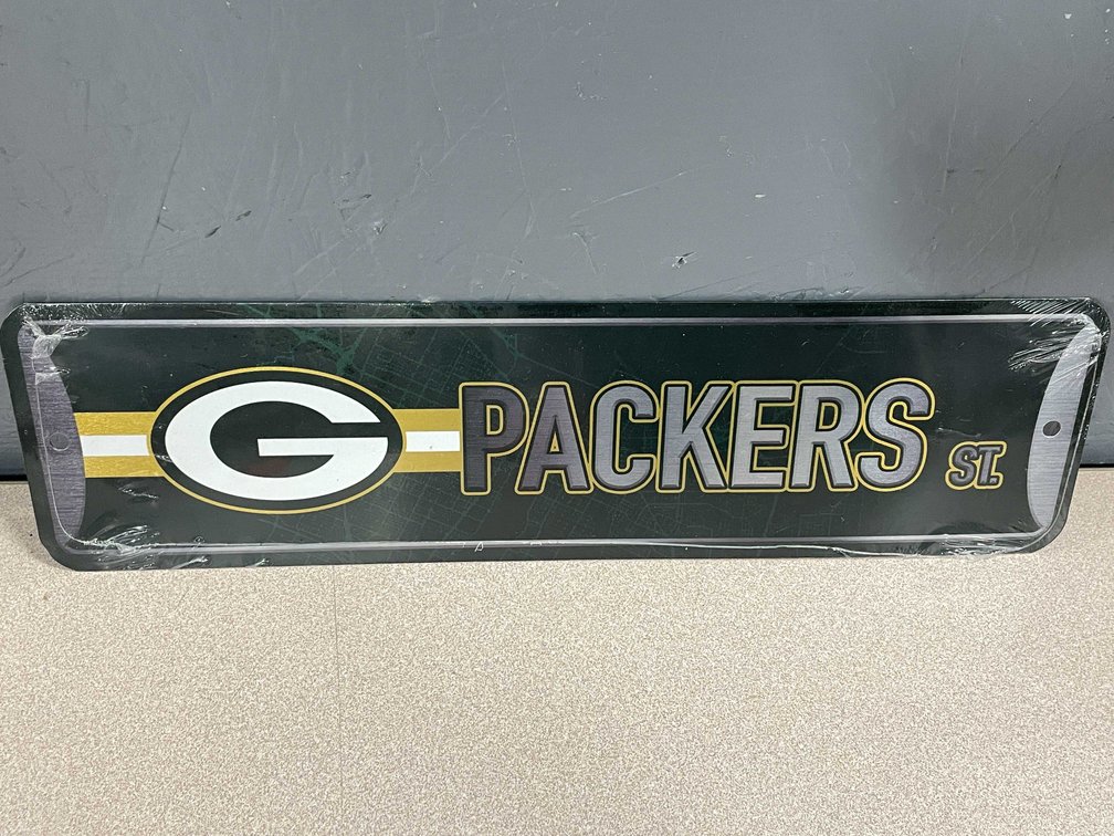 Packers Metal Street Sign (T5)