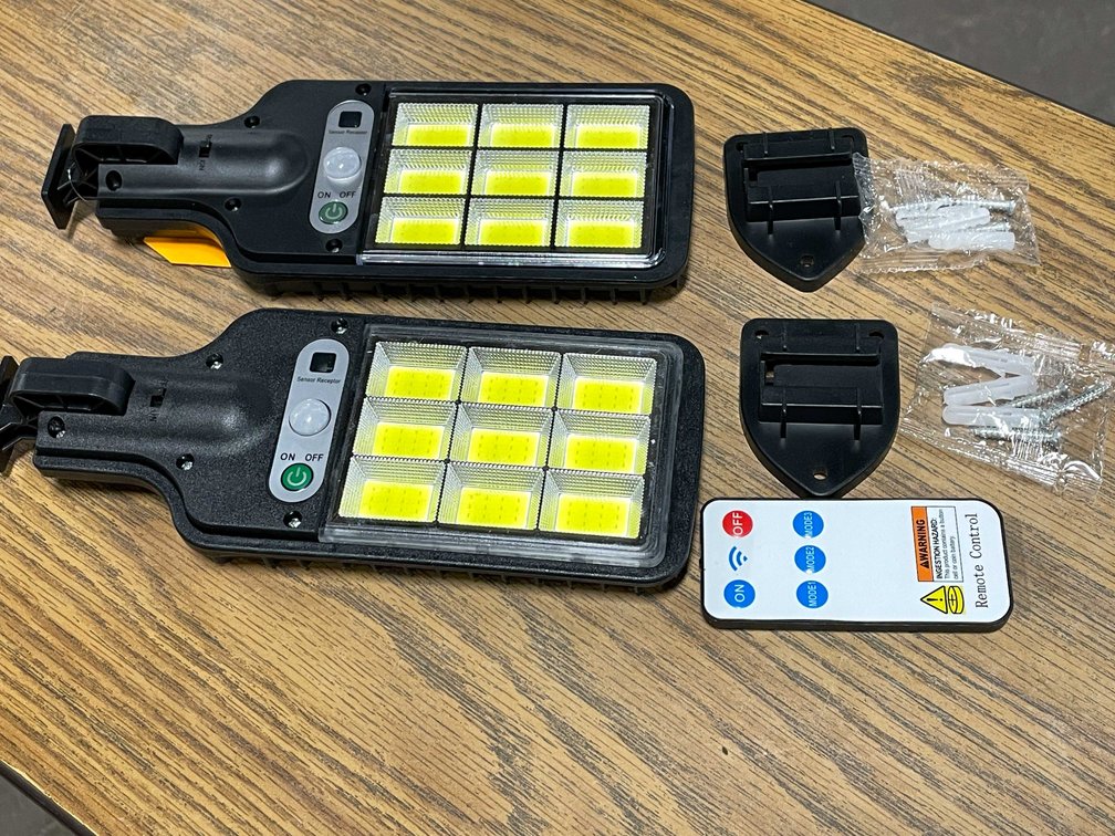 Solar Powered Street Lamps (CW)