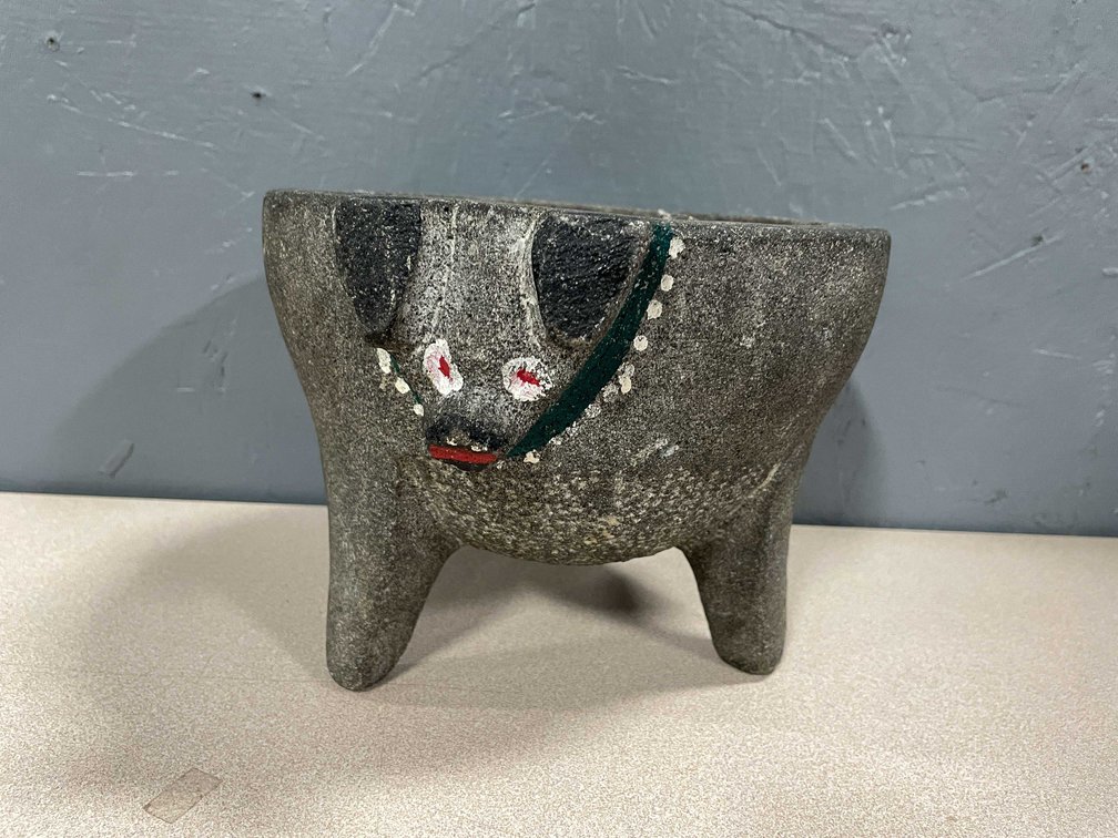 Vintage Mexican Molcajete with Pestle (T5)